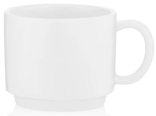 Чашка кавова Ardesto Prato, 100мл, порцеляна, білий