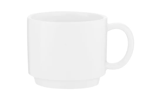 Чашка кавова Ardesto Prato, 100мл, порцеляна, білий