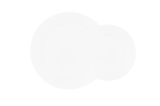 Блюдце Ardesto, 24х18см, порцеляна, білий