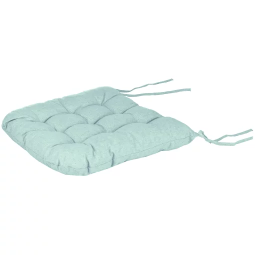 Подушка для стільця Ardesto Oliver, 40х40см, 100% бавовна, нап-ч: 50% холоф, 50% пп, бірюза