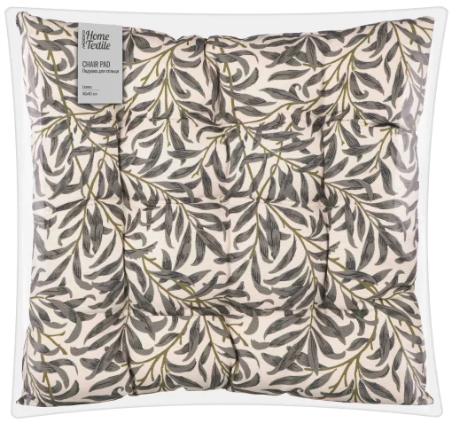 Подушка для стільця Ardesto Leaves 40х40см, 90% поліестер, 10% бавовна