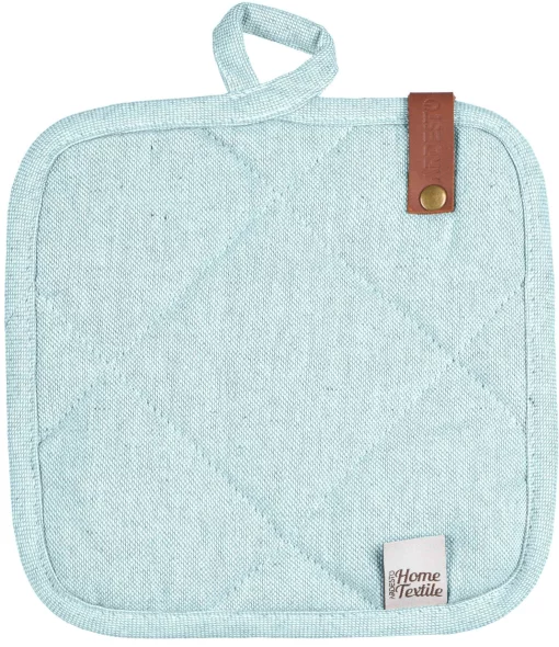 Прихватка Ardesto Oliver, 20х20см, 100% бавовна, нап-ч: ватин, бірюза