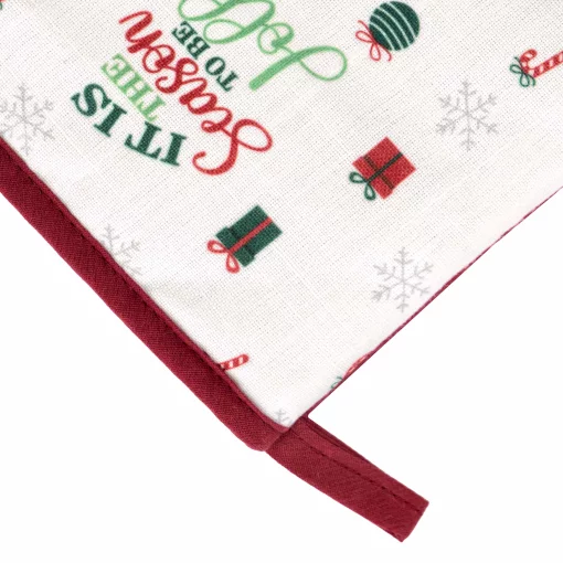 Рукавичка Ardesto Christmas Tree 18х30см, 100% поліестер (верх), 100% бавовна (низ), зелений