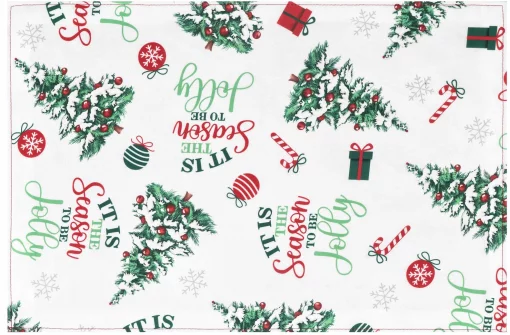 Серветка серв. Ardesto Christmas Tree 30х45см, 100% поліестер, зелений