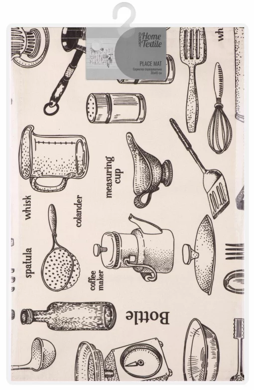 Серветка сервірувальна Ardesto Kitchen 30х45см, 90% поліестер, 10% бавовна
