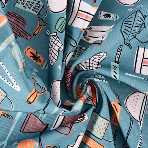 Скатертина Ardesto Cookery 120х140см, 90% поліестер, 10% бавовна