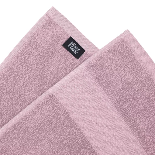 Рушник махровий Ardesto SuperSoft 50х90см, 100% бавовна, рожевий