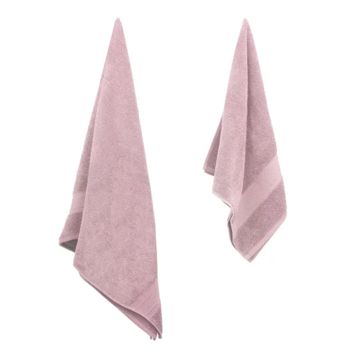 Рушник махровий Ardesto SuperSoft 50х90см, 100% бавовна, рожевий