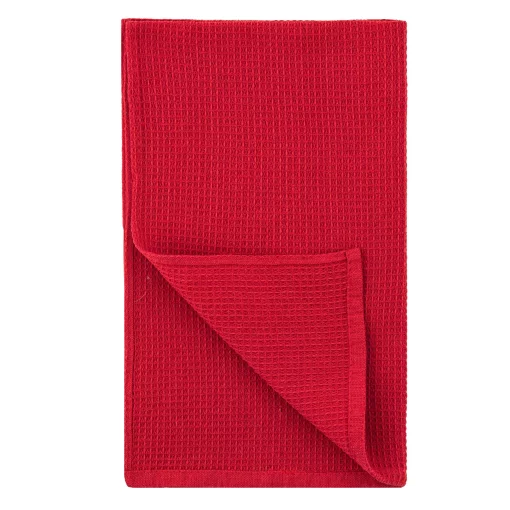 Подарунковий набір рушничків в мішечку Ardesto Christmas Santa 38х63см, 2шт, 100% бавовна, червоний, зелений