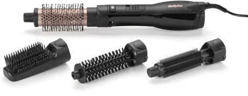 Фен-щітка Babyliss Smooth Finish, 1200Вт, 3 режими, іоніз-я, хол. обдув, кераміка, чорний