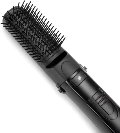 Фен-щітка Babyliss Smooth Finish, 1200Вт, 3 режими, іоніз-я, хол. обдув, кераміка, чорний