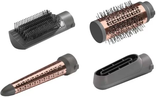 Фен-щітка Babyliss Air Style 1000, 1000Вт, 2 режими, іоніз-я, хол. обдув, кераміка, сірий