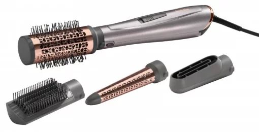Фен-щітка Babyliss Air Style 1000, 1000Вт, 2 режими, іоніз-я, хол. обдув, кераміка, сірий