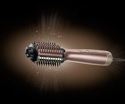 Фен-щітка Babyliss Air Power Volume, 1000Вт, 2 режими, дифузор, іоніз-я, хол. обдув, кераміка, рожевий
