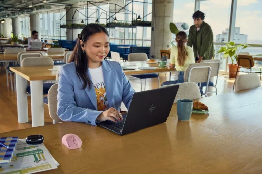 Миша HP 400 Quiet, WL/BT, рожевий