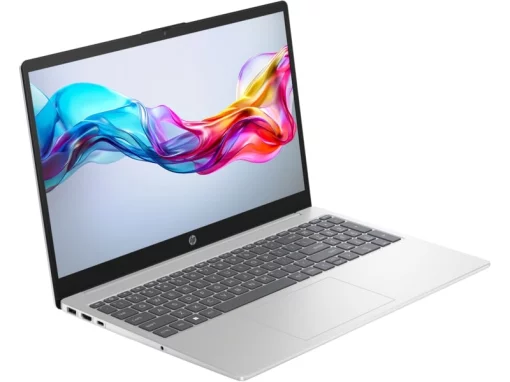 Ноутбук HP 15-fd1058ua 15.6" FHD IPS AG, Intel U5-125H, 16GB, F512GB, UMA, DOS, сріблястий