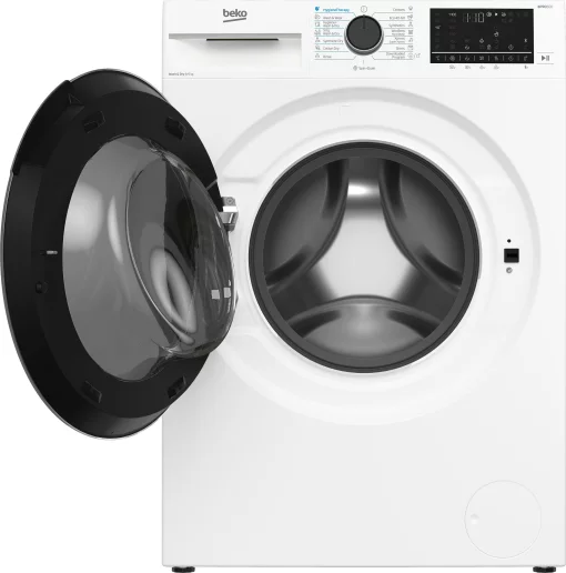 Прально-сушильна машина Beko фронтальна, 8(5)кг, 1400, D, 57см, дисплей, білий