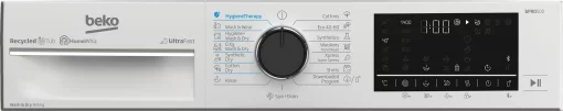 Прально-сушильна машина Beko фронтальна, 9(6)кг, 1400, D, 60см, дисплей, білий