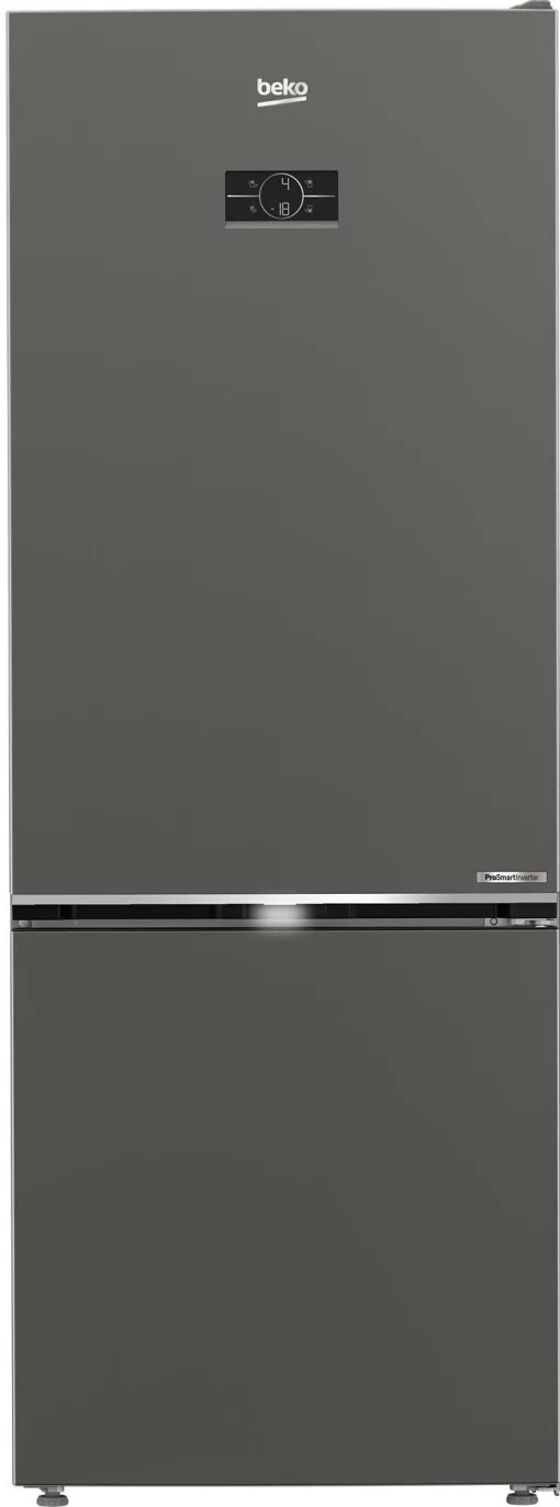 Холодильник Beko з нижн. мороз., 192x70x74.5, xолод.відд.-340л, мороз.відд.-150л, 2дв., А++, NF, дисплей, HarvestFresh, нерж