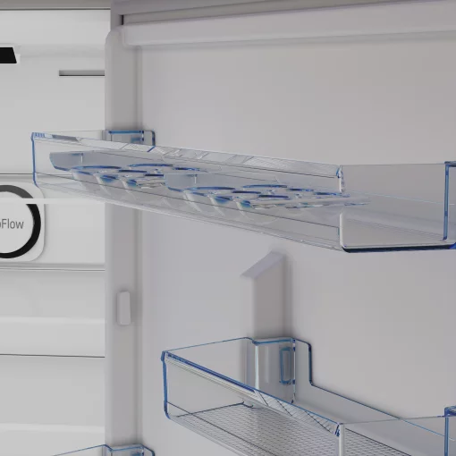 Холодильник Beko з нижн. мороз., 192x70x74.5, xолод.відд.-340л, мороз.відд.-150л, 2дв., А++, NF, дисплей, HarvestFresh, нерж