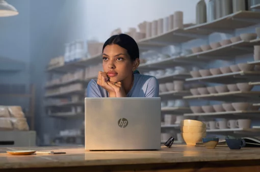 Ноутбук HP Probook 4-G1a 16" WUXGA IPS, AMD R5-230, 16GB, F512GB, UMA, DOS, сріблястий