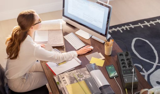 Джерело безперебійного живлення APC Back-UPS 1050VA/600W, USB charging port, USB, 6+2 Schuko