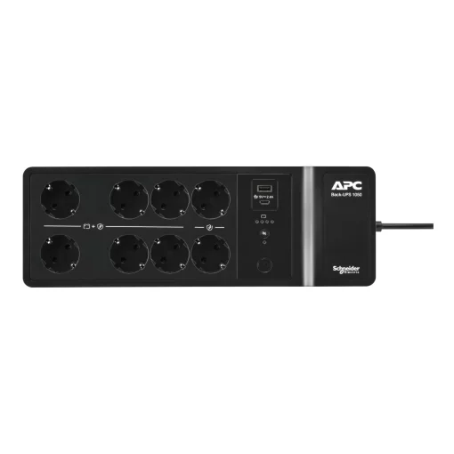 Джерело безперебійного живлення APC Back-UPS 1050VA/600W, USB charging port, USB, 6+2 Schuko