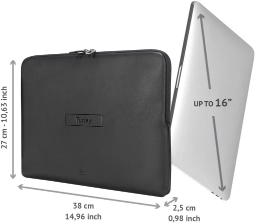 Чохол Tucano Today Sleeve 15"/16", чорний