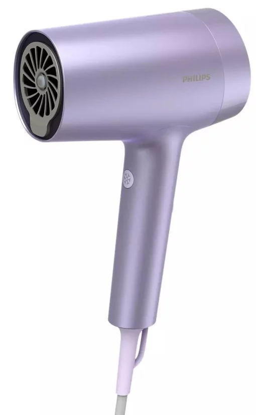 Фен Philips 7000 Series, 1800Вт, 3 режими, дифузор, іоніз-я, хол. обдув, турбо, фіолетовий
