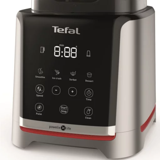 Блендер Tefal стаціонарний InfinyMix + 1600Вт, чаша-1750мл, стакан 600мл, сріблясто-чорний