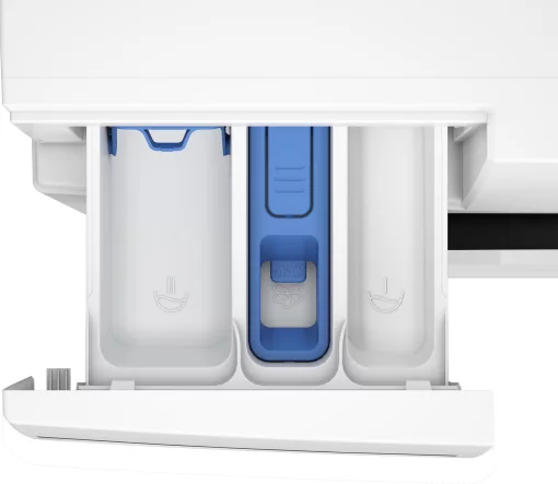 Пральна машина Beko фронтальна, 8кг, 1000, A+++, 55см, дисплей, інвертор, пара, білий