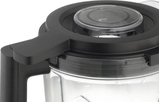 Блендер Gorenje стаціонарний 1500Вт, чаша-2000мл, дисплей, подрібнювач, чорний-нерж