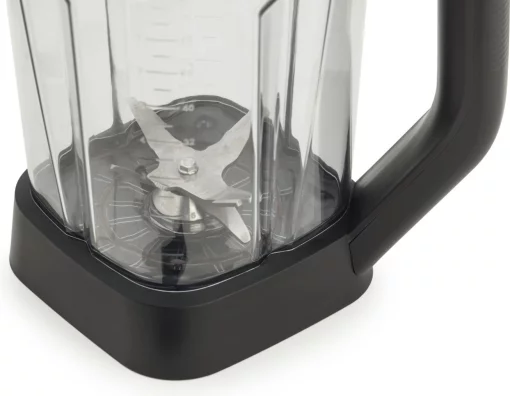 Блендер Gorenje стаціонарний 1500Вт, чаша-2000мл, дисплей, подрібнювач, чорний-нерж