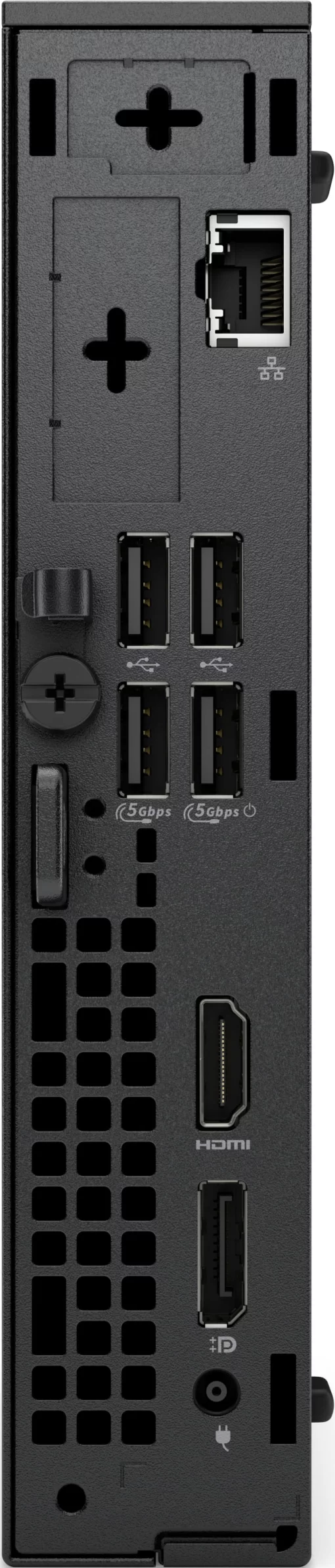 Комп'ютер персональний неттоп DELL Pro Micro, Intel i3-14100T, 16GB, F512GB, UMA, WiFi, кл+м, Lin