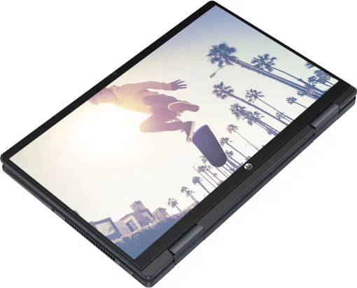 Ноутбук HP Pavilion x360 14-ek2006ua 14" FHD IPS Touch, Intel 3-100U, 8GB, F512GB, UMA, DOS, синій