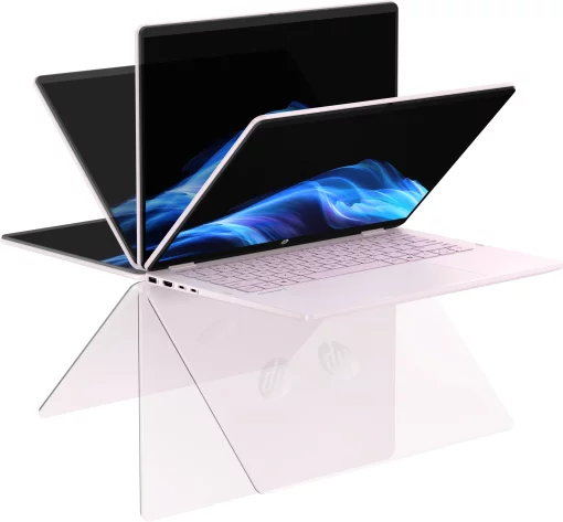 Ноутбук HP OmniBook 5 Flip x360 14" WUXGA IPS Touch, Intel 7-150U, 24GB, F1024GB, UMA, DOS, рожевий