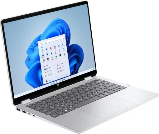 Ноутбук HP OmniBook 5 Flip x360 14" WUXGA IPS Touch, Intel 5-120U, 16GB, F1024GB, UMA, DOS, сріблястий