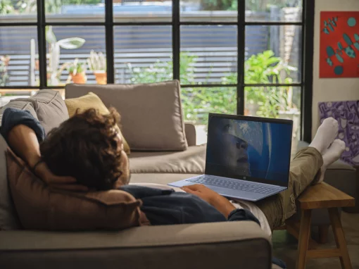 Ноутбук HP OmniBook 5 16-af1004ua 16" WUXGA IPS AG, Intel U5-225U, 16GB, F1024GB, UMA, DOS, блакитний