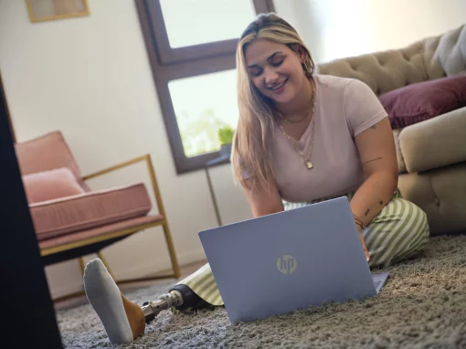 Ноутбук HP OmniBook 5 16-ag1007ua 16" WUXGA IPS AG, AMD AI 7 350, 32GB, F1024GB, UMA, Win11, блакитний