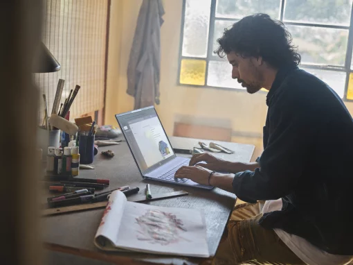 Ноутбук HP OmniBook 5 16-ag1007ua 16" WUXGA IPS AG, AMD AI 7 350, 32GB, F1024GB, UMA, Win11, блакитний