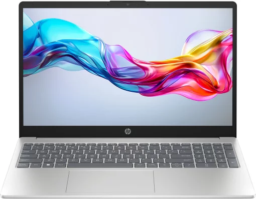 Ноутбук HP 15-fd0145ua 15.6" FHD IPS AG, Intel i3-1315U, 16GB, F1024GB, UMA, DOS, сріблястий