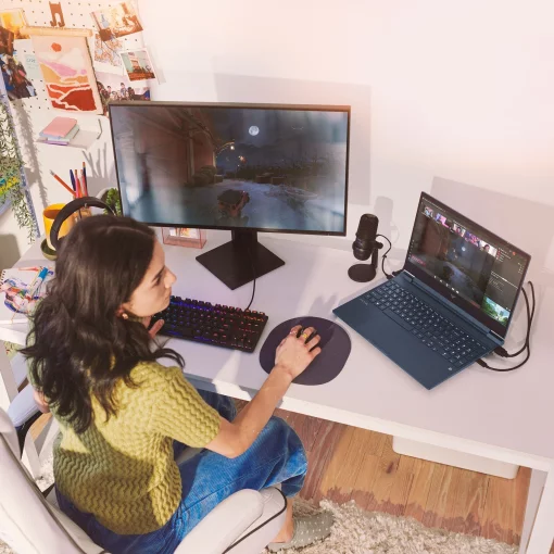 Ноутбук HP Victus 15-fb3046ua 15.6" FHD IPS AG, AMD AI 7 350, 24GB, F1024GB, NVD5060-8, DOS, синій