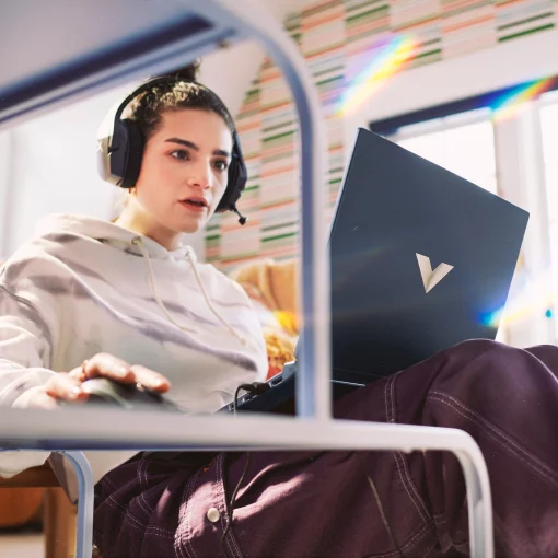 Ноутбук HP Victus 15-fb3046ua 15.6" FHD IPS AG, AMD AI 7 350, 24GB, F1024GB, NVD5060-8, DOS, синій