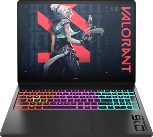 Ноутбук HP OMEN MAX 16-ak0005ua 16" WUXGA IPS AG, AMD AI 7 350, 32GB, F1024GB, NVD5060-8, DOS, чорний
