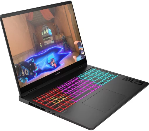 Ноутбук HP OMEN MAX 16-ak0008ua 16" WUXGA IPS AG, AMD AI 9 HX 375, 32GB, F1024GB, NVD5080-16, DOS, чорний