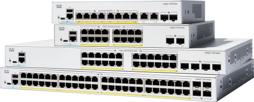 Комутатор Cisco Catalyst 1200 24xGE, PoE, 4x10G SFP+