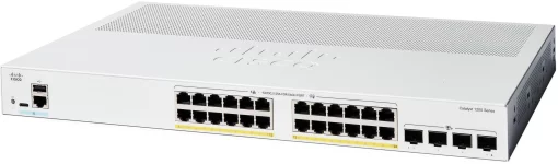 Комутатор Cisco Catalyst 1200 24xGE, PoE, 4x10G SFP+