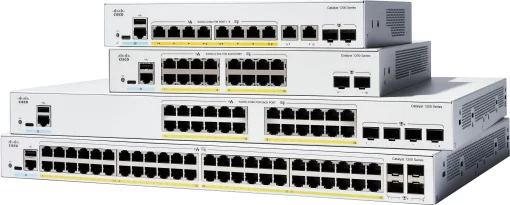 Комутатор Cisco Catalyst 1200 48xGE, PoE, 4x1G SFP