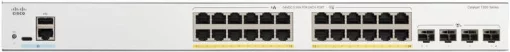 Комутатор Cisco Catalyst 1300 24xGE, Full PoE, 4x10G SFP+