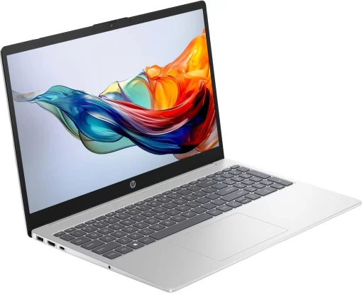 Ноутбук HP 15-fc0174ua 15.6" FHD IPS AG, AMD R7-5825U, 16GB, F1024GB, UMA, DOS, сріблястий
